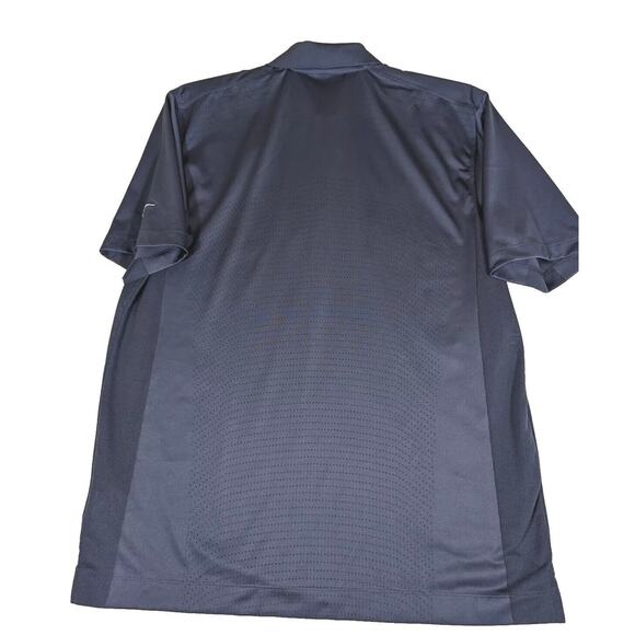 Nike Golf Drifit polo shirt Mens Medium Muted BlueCh42"Length 29"Shoulder-Hem - Picture 10 of 12